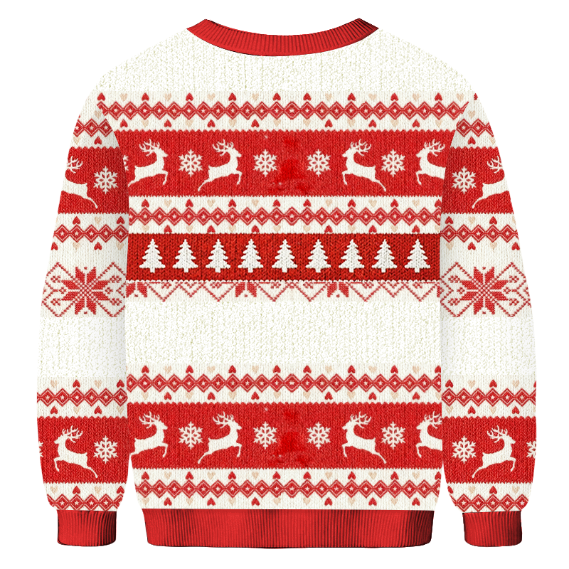 Baddiecat Marllboro Christmas Ugly Sweatshirt