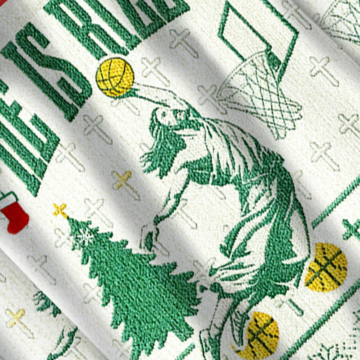 Baddiecat He Is Rizzin Christmas Ugly Sweatshirt