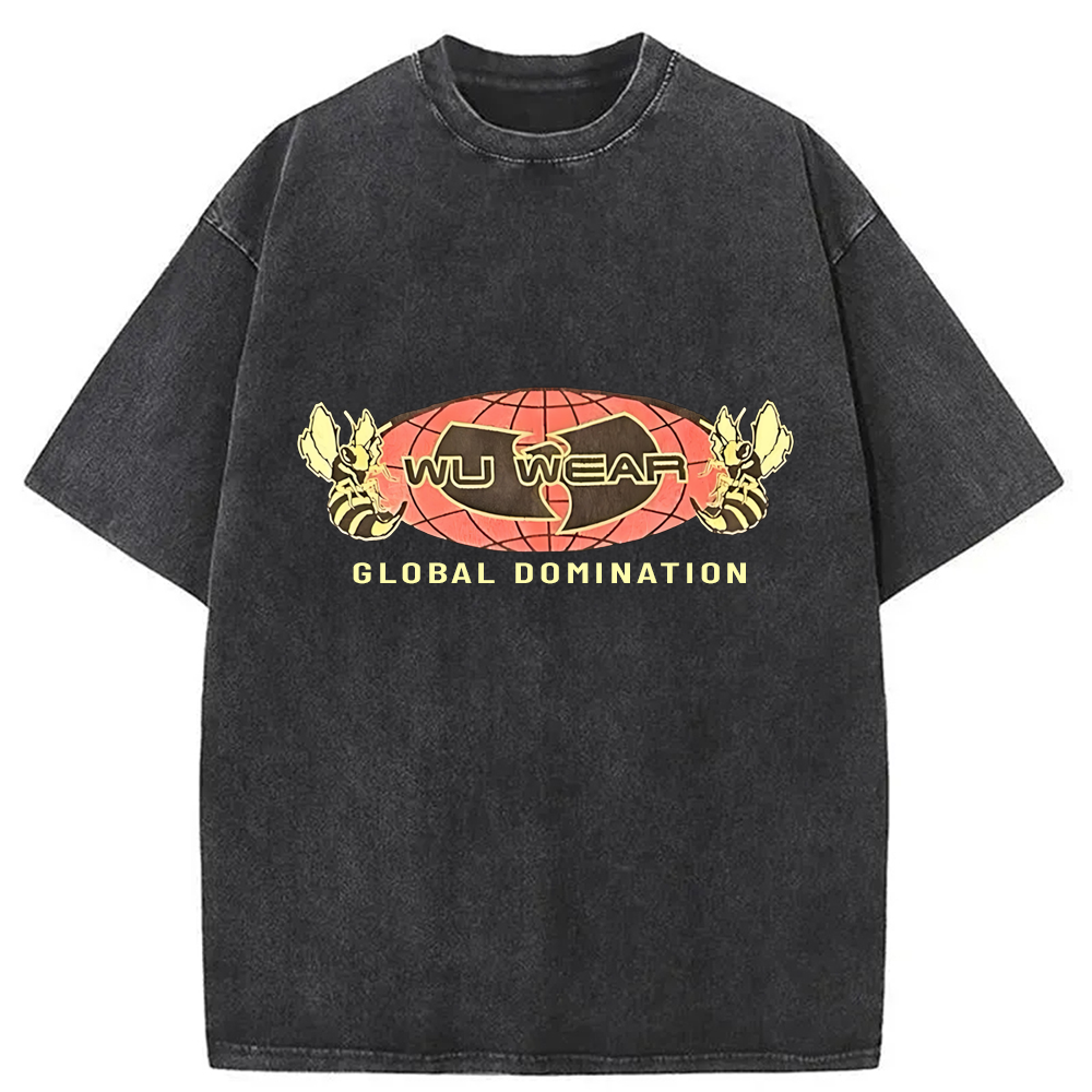 Vintage 90s Wu Wear Wu Tang Washed T-Shirt