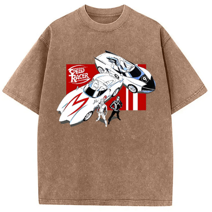 Speed Racer Vintage Japanese Washed T-Shirt