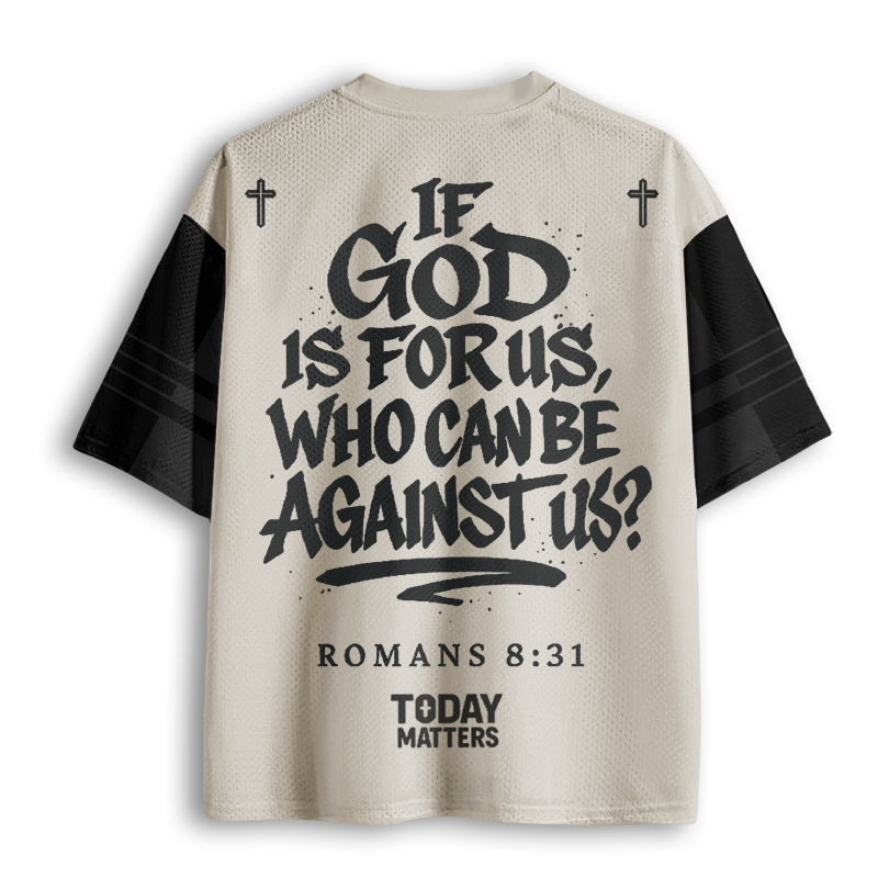 Baddiecat God Christian Faith Mesh Jersey