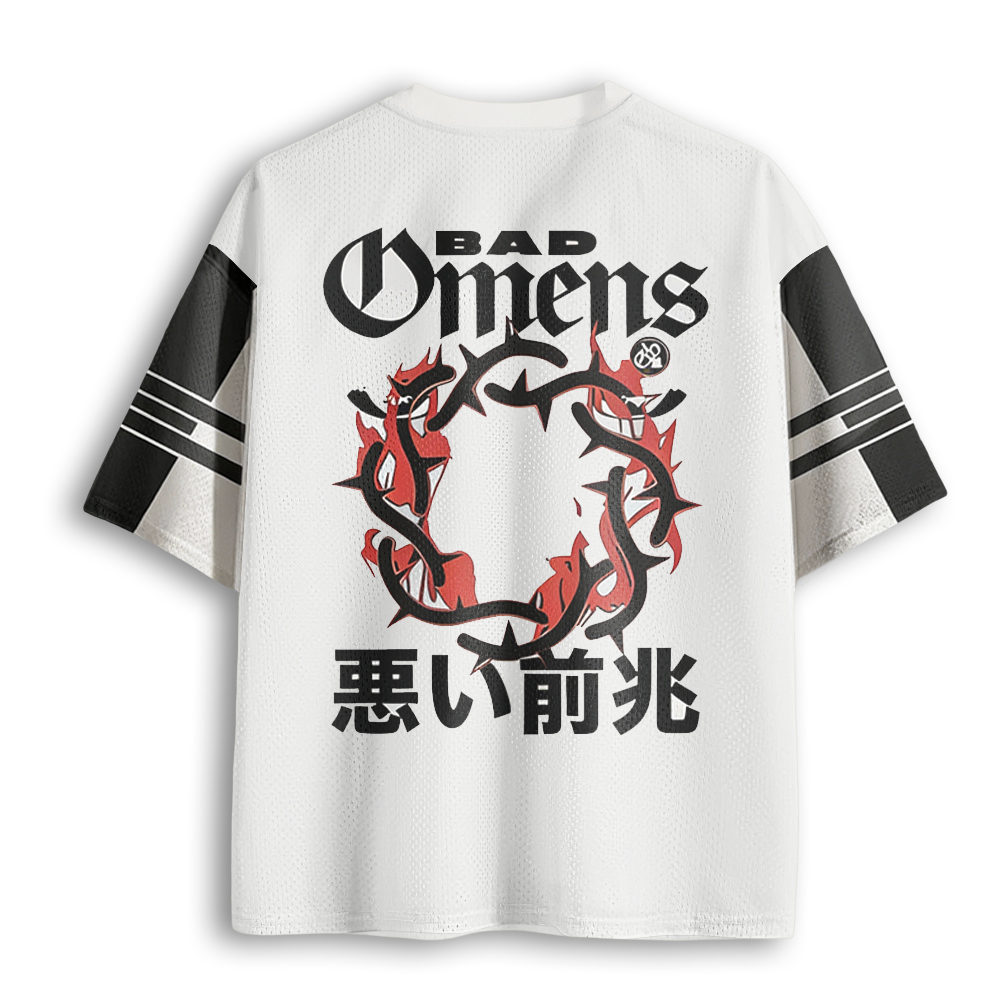 Baddiecat Tokyo Japanese Style Mesh Jersey