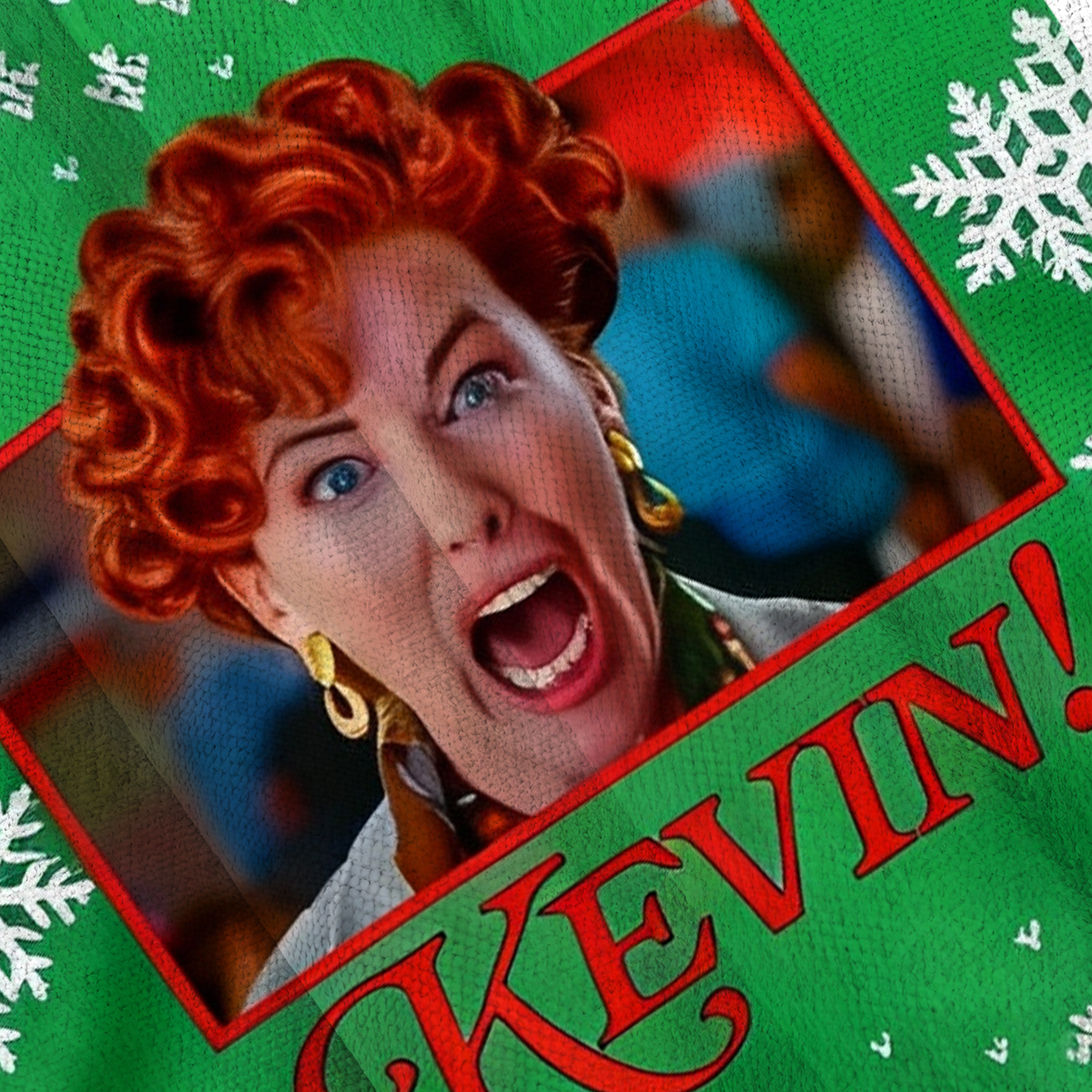 Baddiecat Kevin Christmas Ugly Sweatshirt