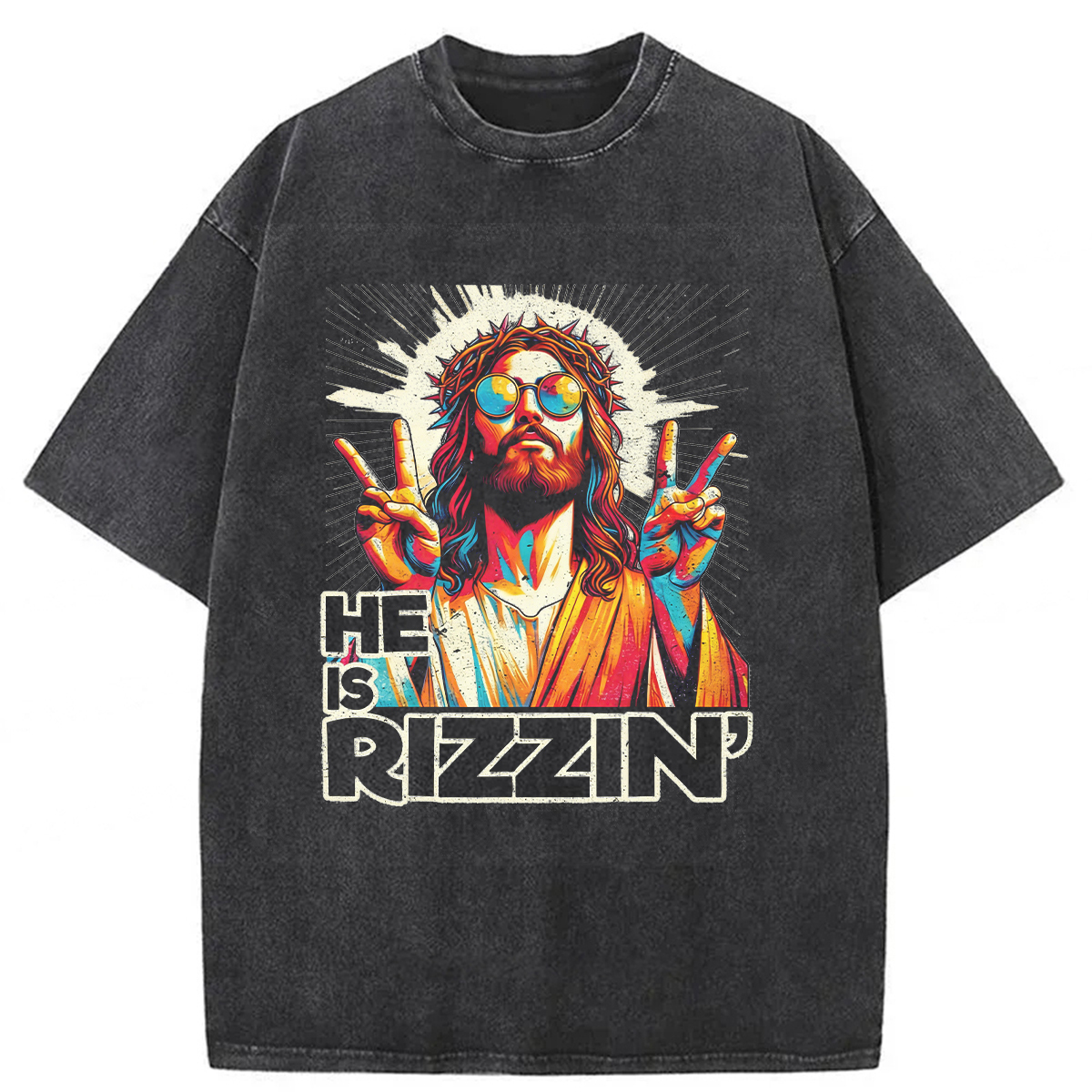 Tokyoviva He Is Rizzin Washed T-Shirt