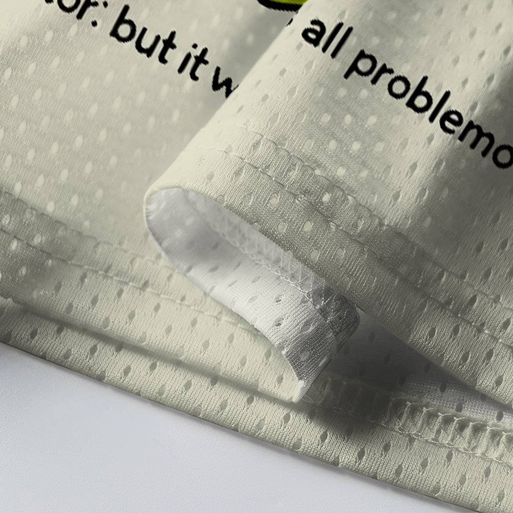 Baddiecat Funny Frog Me No Problemo Mesh Jersey