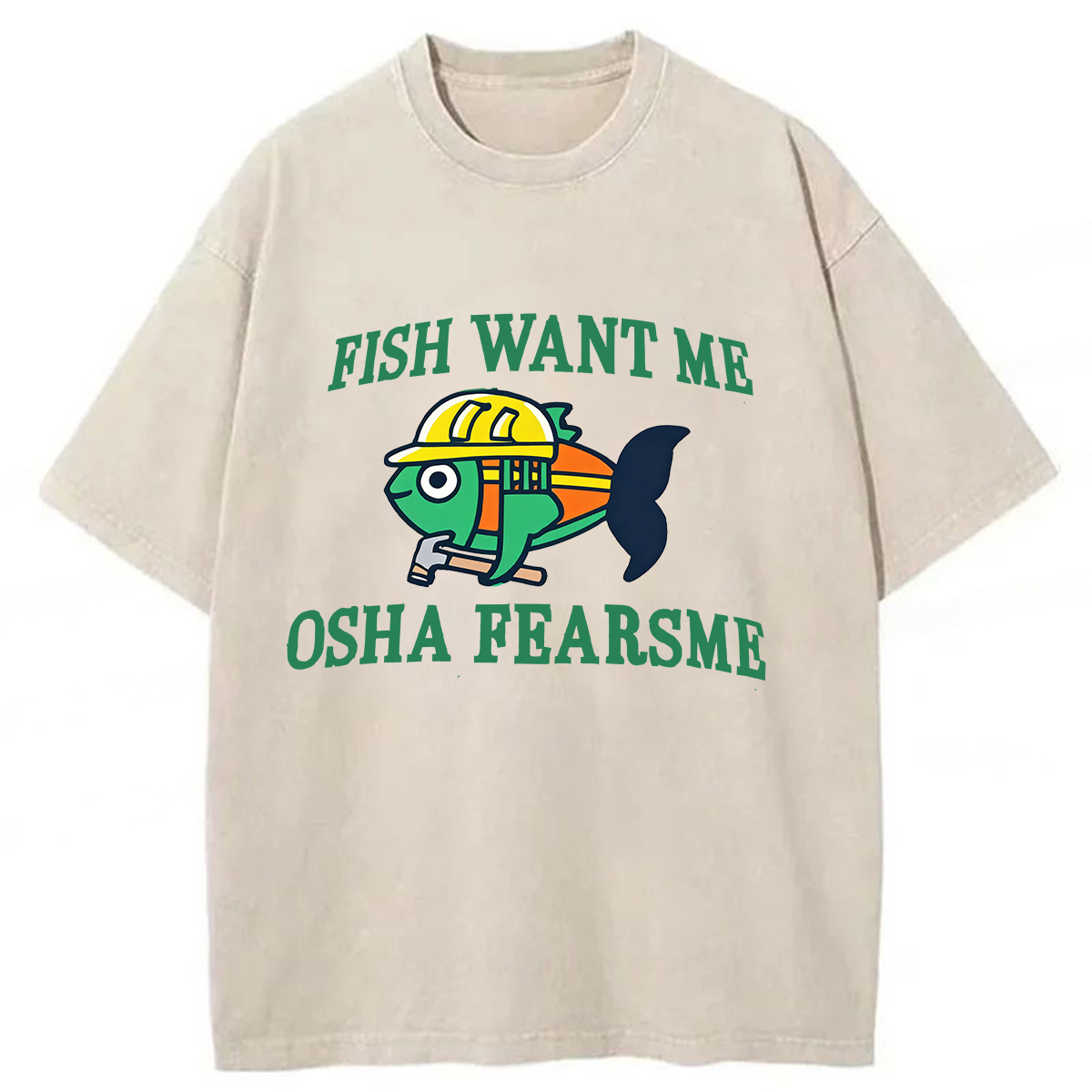 Tokyoviva Charming Safe Fish Washed T-shirt