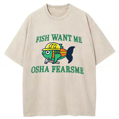 Tokyoviva Charming Safe Fish Washed T-shirt