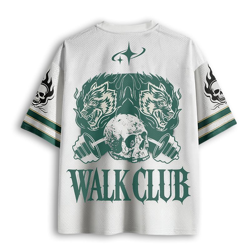 Baddiecat Don't Look Back Mesh Jersey