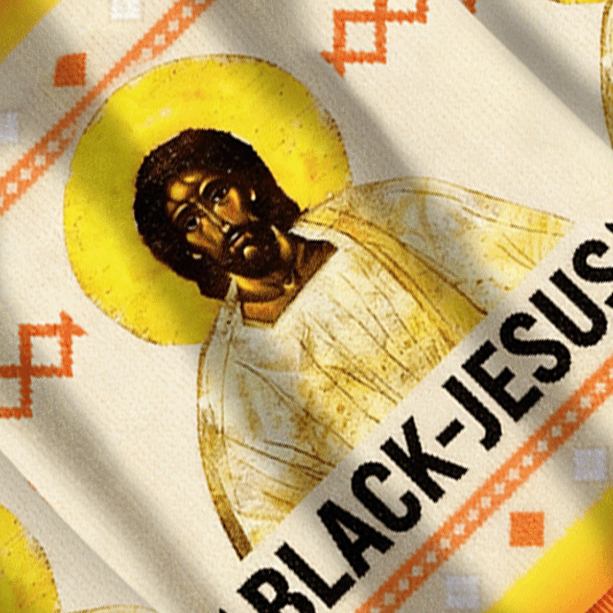 Baddiecat Black Jesus Ugly Sweatshirt