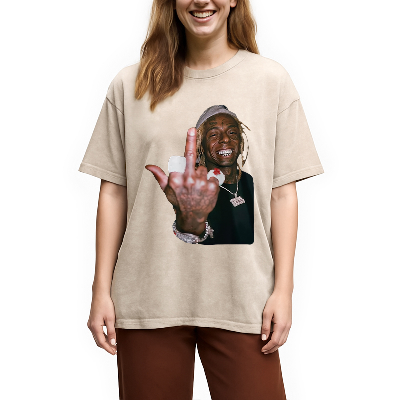 North America Tour Lil Wayne Washed T-Shirt