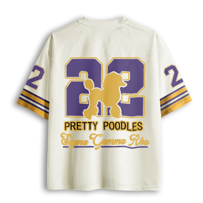 Baddiecat Sigma Gamma Rho Mesh Jersey