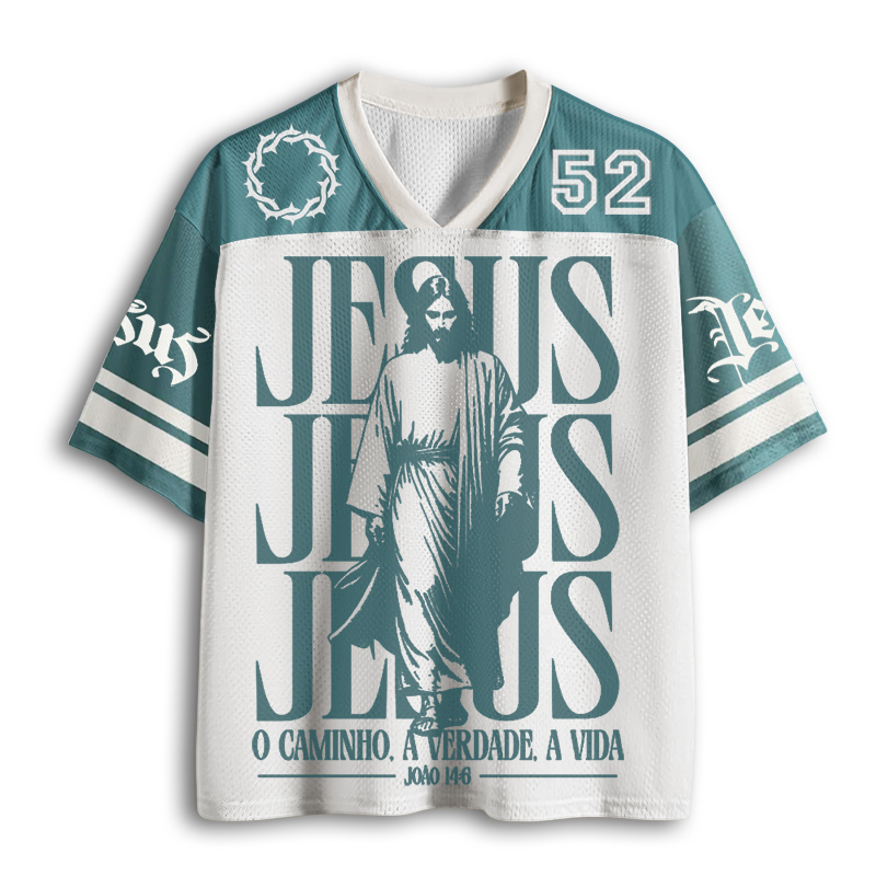 Tokyoviva O Caminho A Verdade A Vida Mesh Jersey