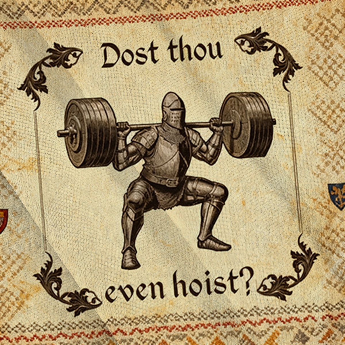 Baddiecat Gym Dost Thou Even Hoist Ugly Sweatshirt
