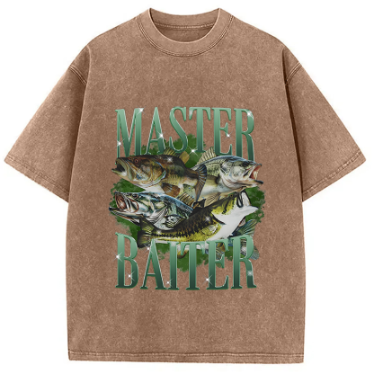 Master Baiter Retro Washed T-Shirt