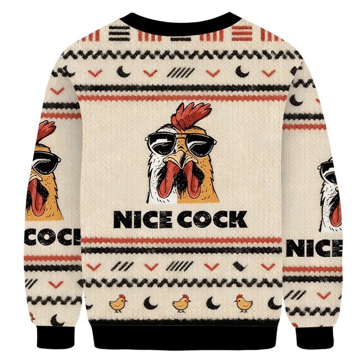 Baddiecat Nice Cock Ugly Sweatshirt