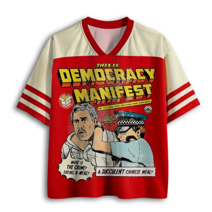 Baddiecat This Is Democracy Mesh Jersey