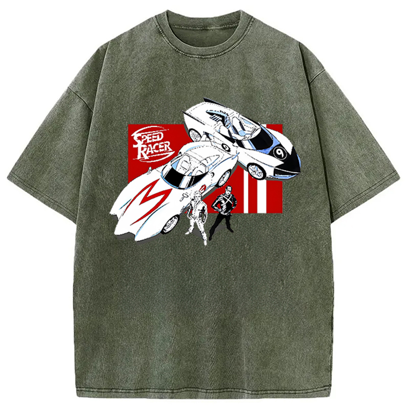Speed Racer Vintage Japanese Washed T-Shirt