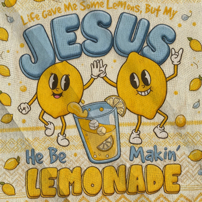 Baddiecat He Be Makin' Lemonade Ugly Sweatshirt