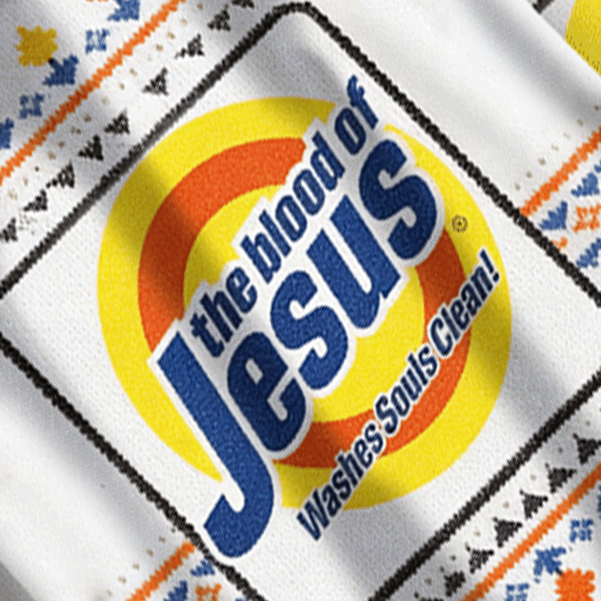 Baddiecat The Blood Of Jesus Ugly Sweatshirt