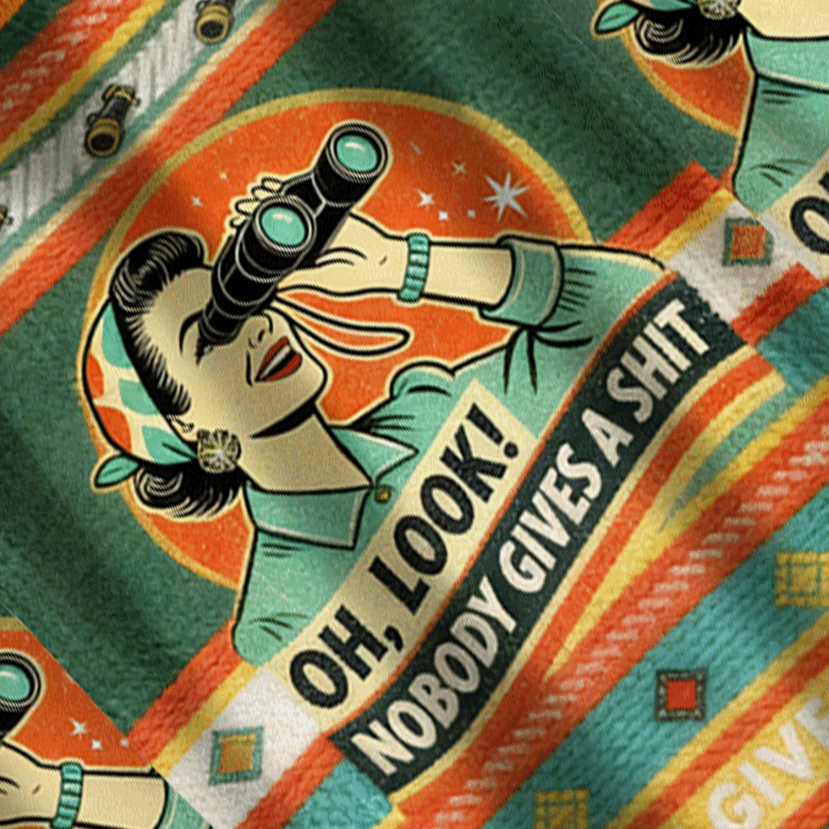 Baddiecat Oh Look Nobody Gives A Shit Ugly Sweatshirt