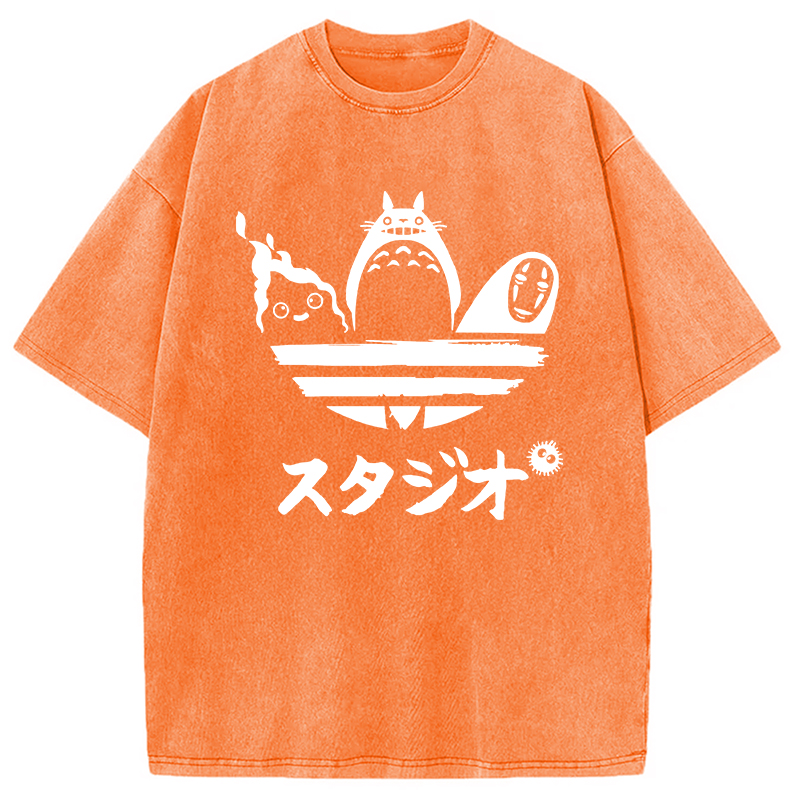 Ghibli Vintage Japanese Washed T-Shirt