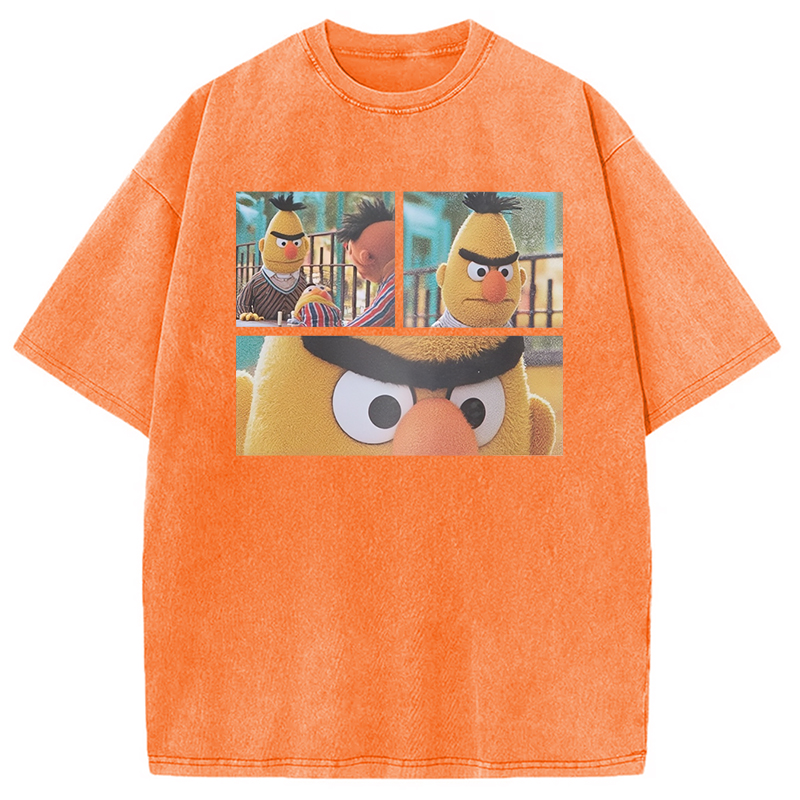 Angry Bert Washed T-Shirt