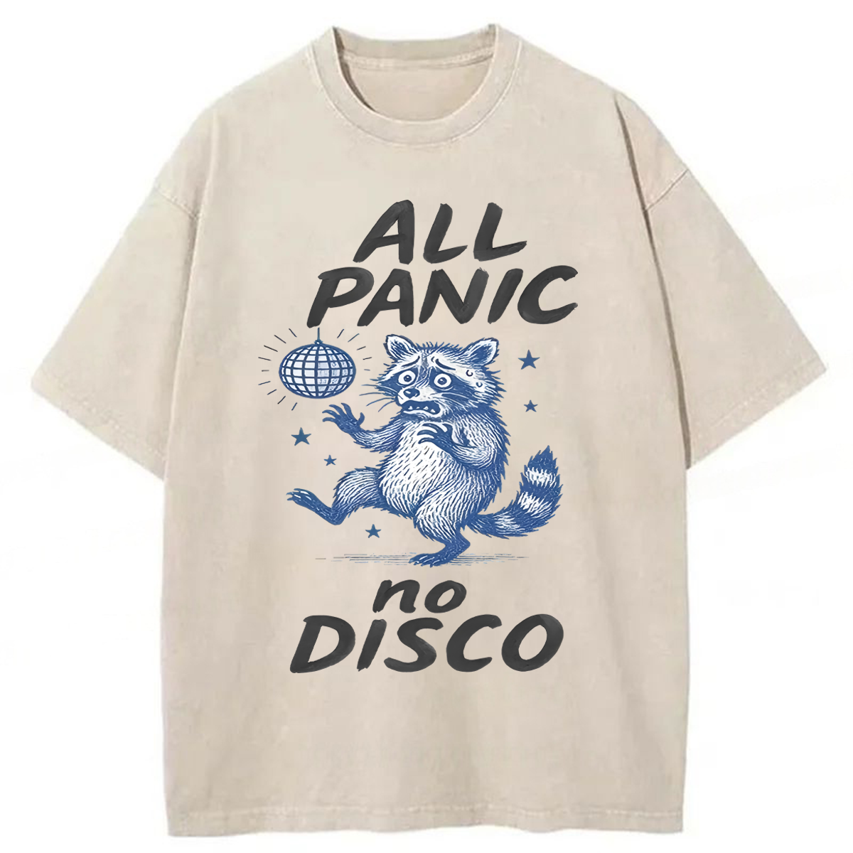 Tokyoviva All Panic No Disco Washed T-shirt