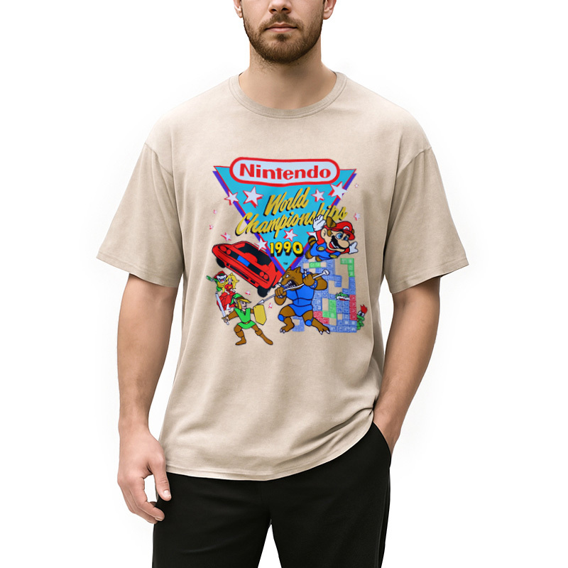 Nintendo 1990 World Championships Washed T-Shirt