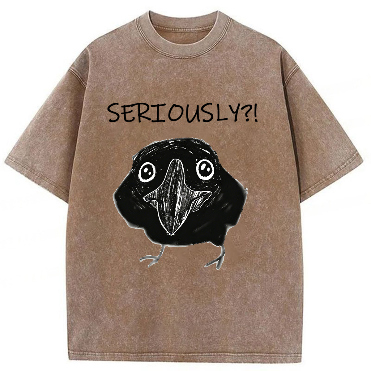 Tokyoviva Suspicious Crow Washed T-shirt