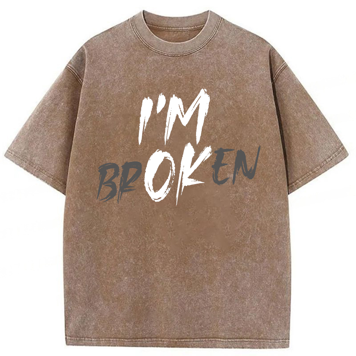 Tokyoviva I'm Broken Washed T-shirt