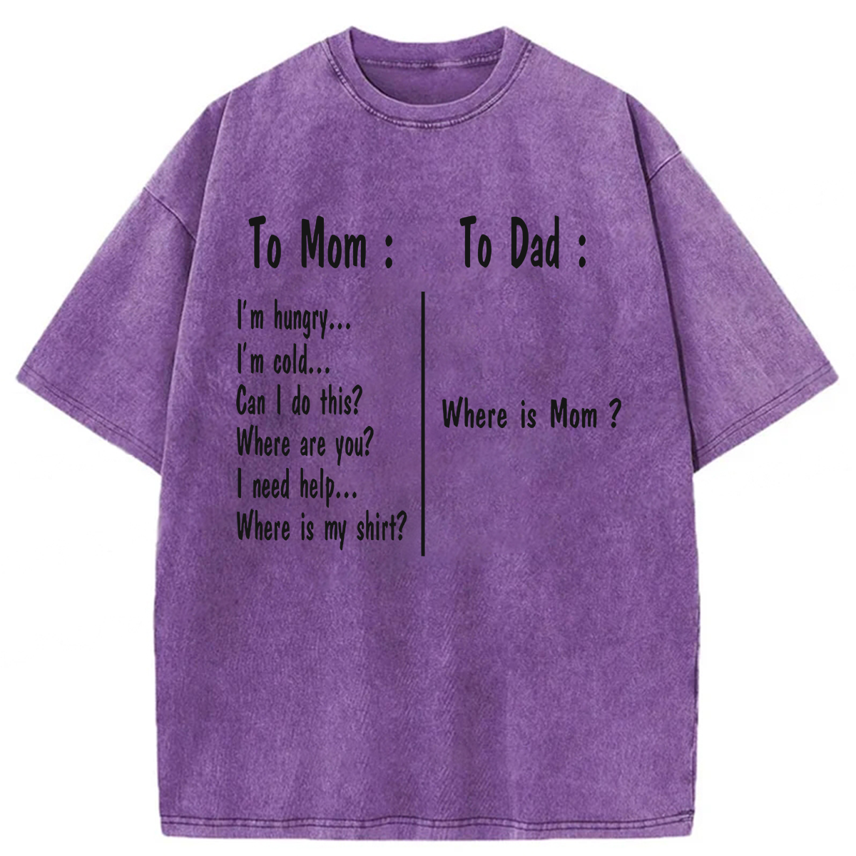 Tokyoviva Funny Family Humor Washed T-shirt