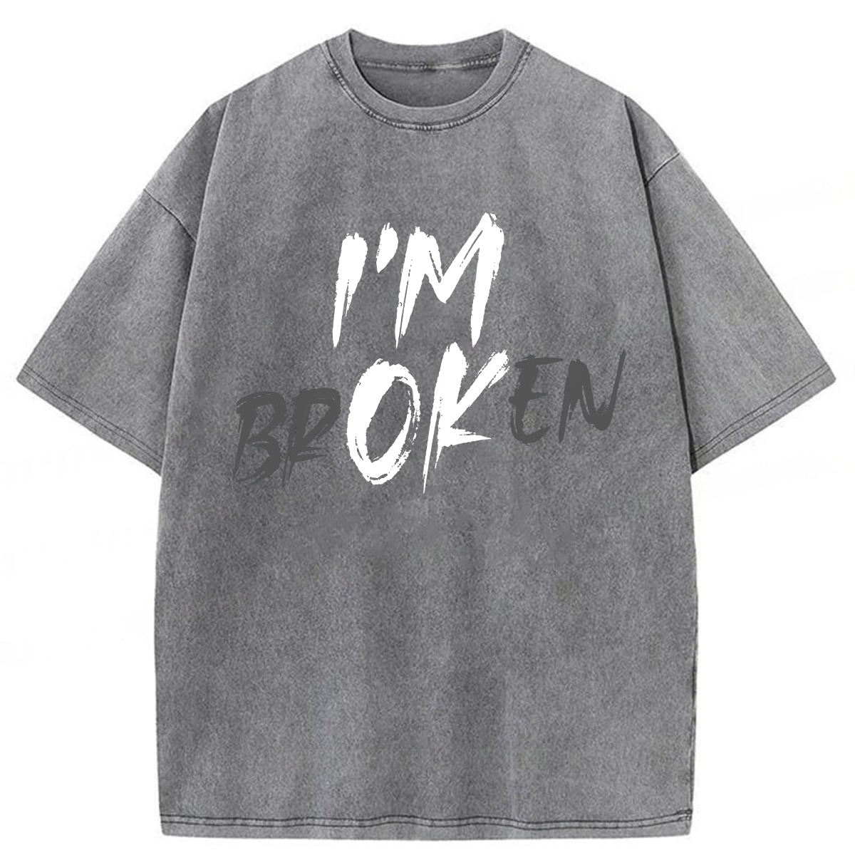 Tokyoviva I'm Broken Washed T-shirt
