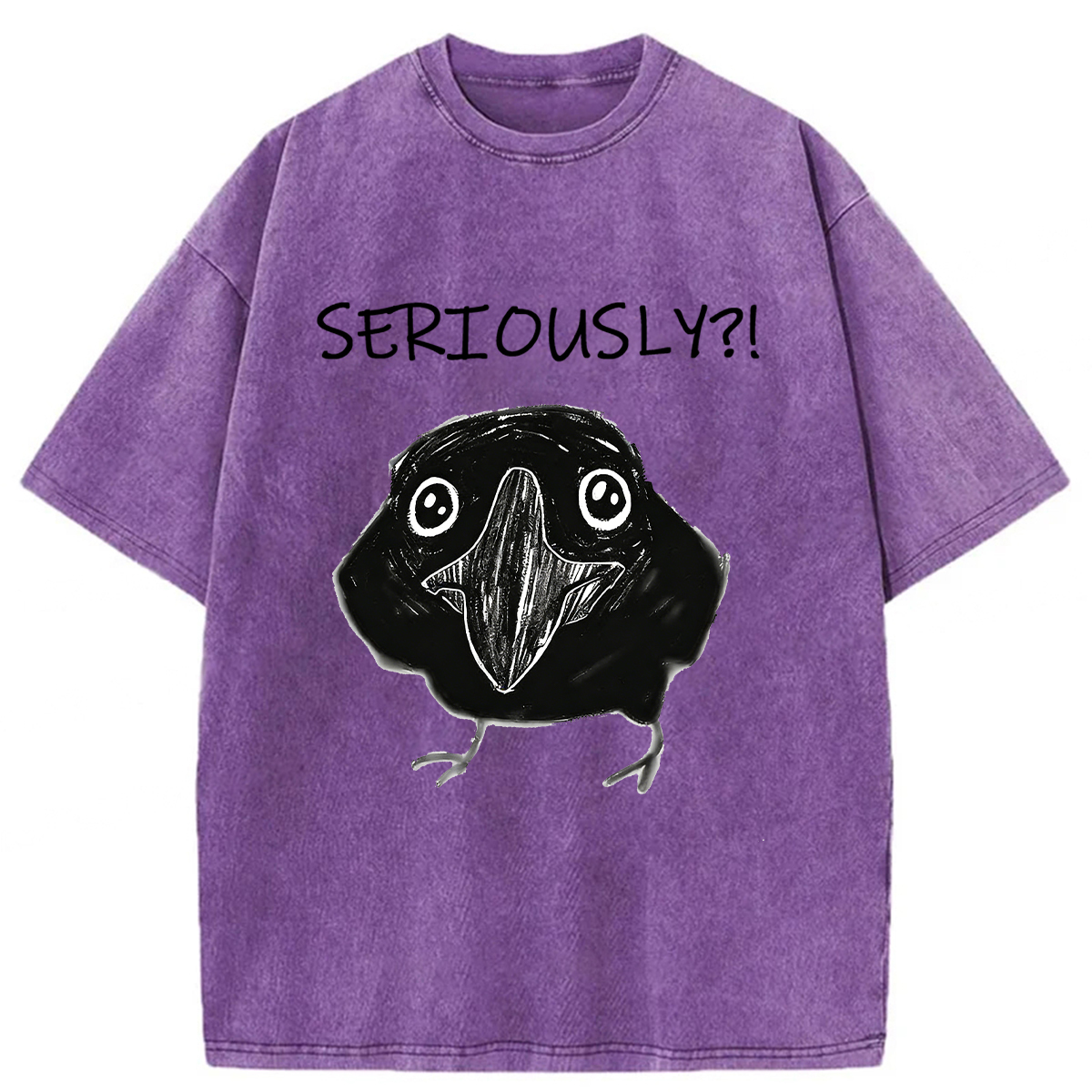 Tokyoviva Suspicious Crow Washed T-shirt