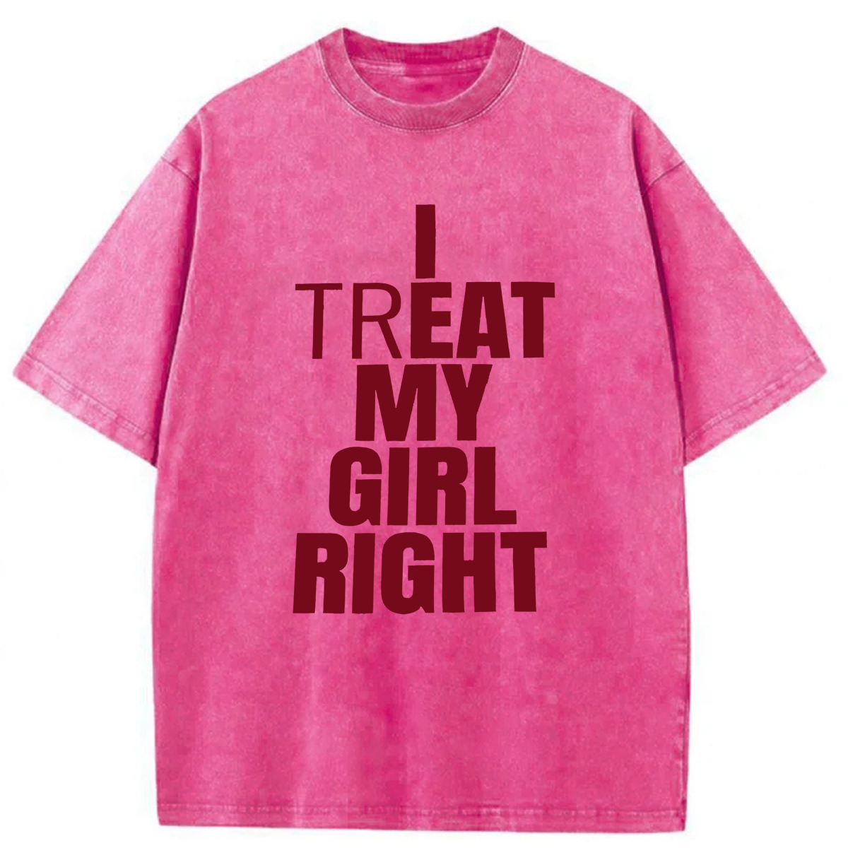 Tokyoviva I Treat My Girl Right Washed T-shirt