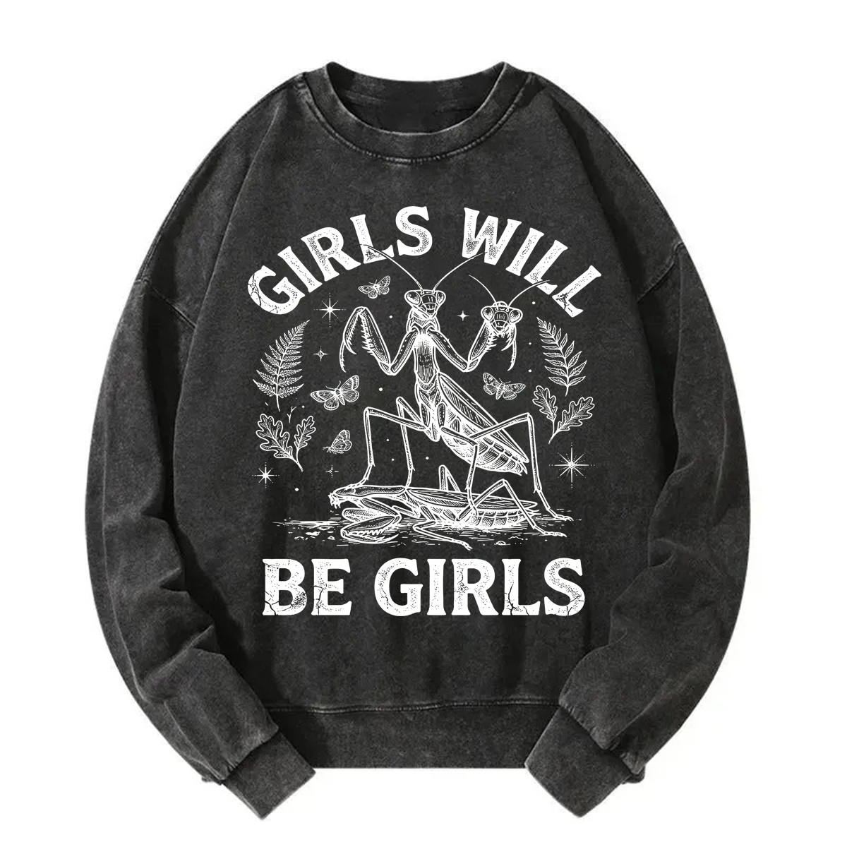 Tokyoviva Girls Will Be Girls Mantis Sweatshirt