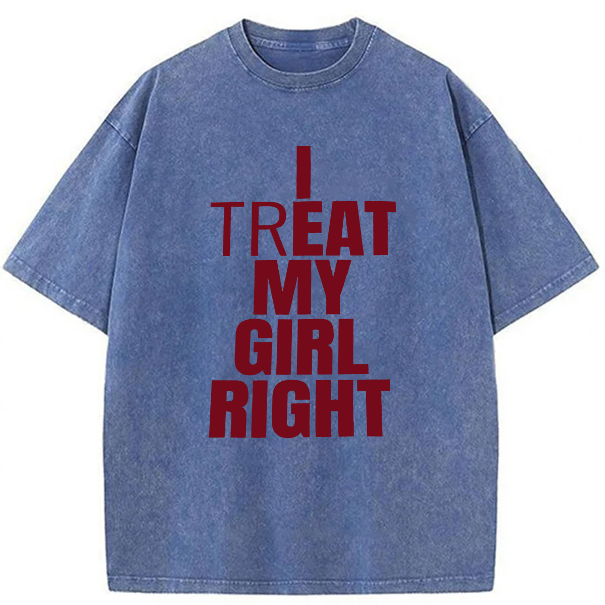 Tokyoviva I Treat My Girl Right Washed T-shirt