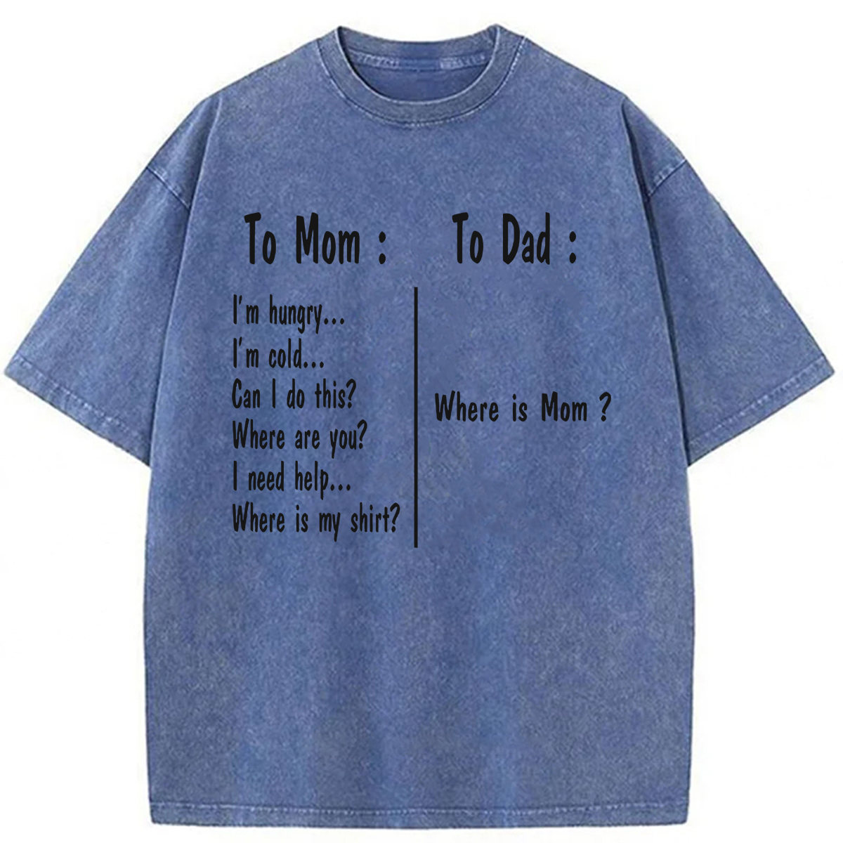 Tokyoviva Funny Family Humor Washed T-shirt