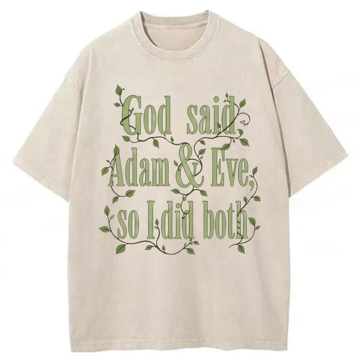Tokyoviva God Said Pride Month Washed T-shirt