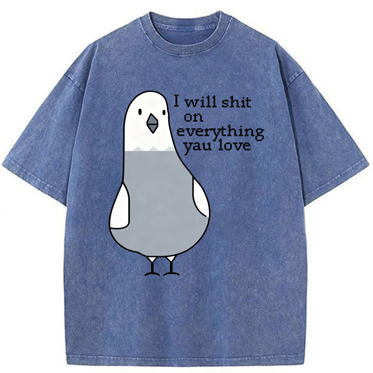 Tokyoviva I Will Shit On Everything You Love Washed T-shirt