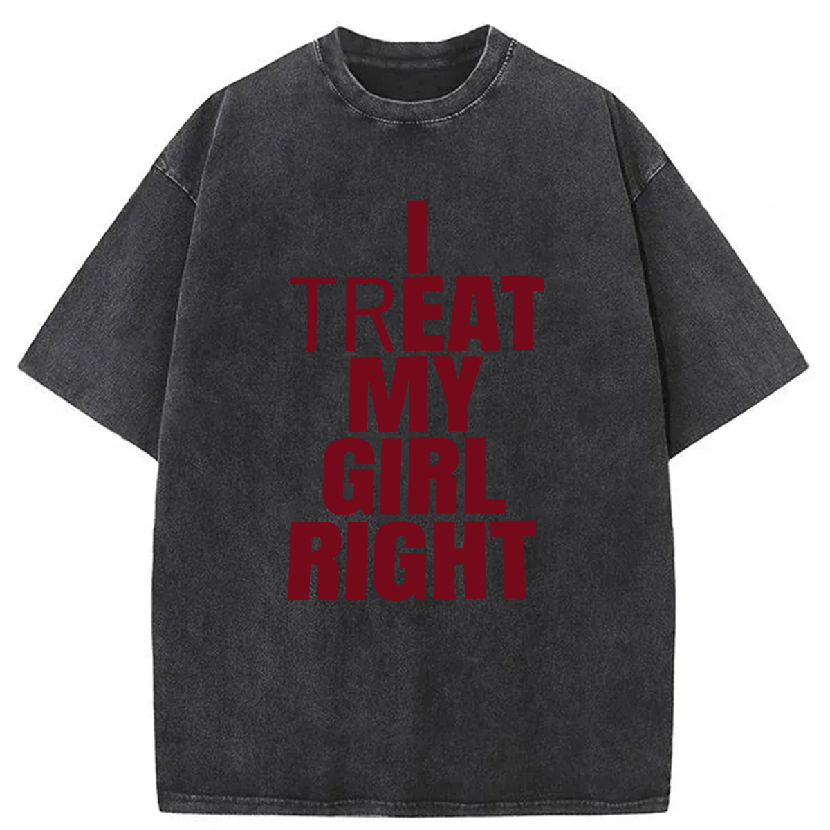 Tokyoviva I Treat My Girl Right Washed T-shirt