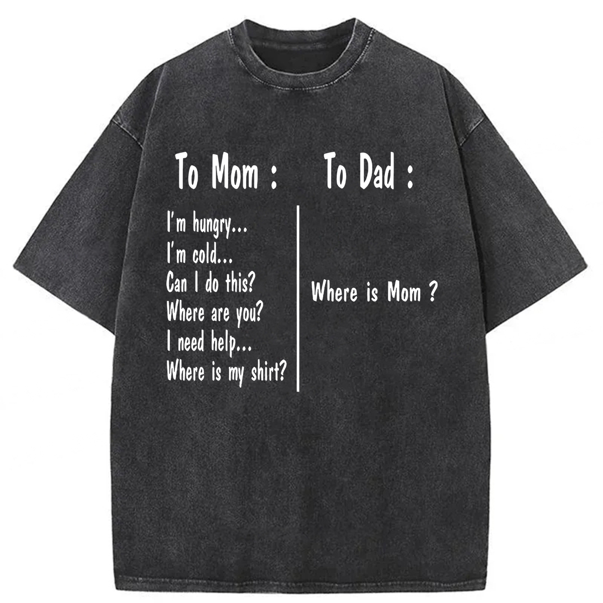 Tokyoviva Funny Family Humor Washed T-shirt