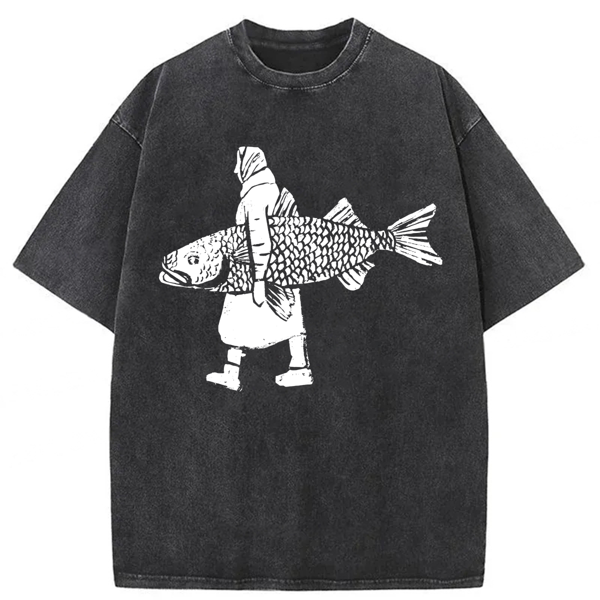 Tokyoviva Big Fish Washed T-shirt