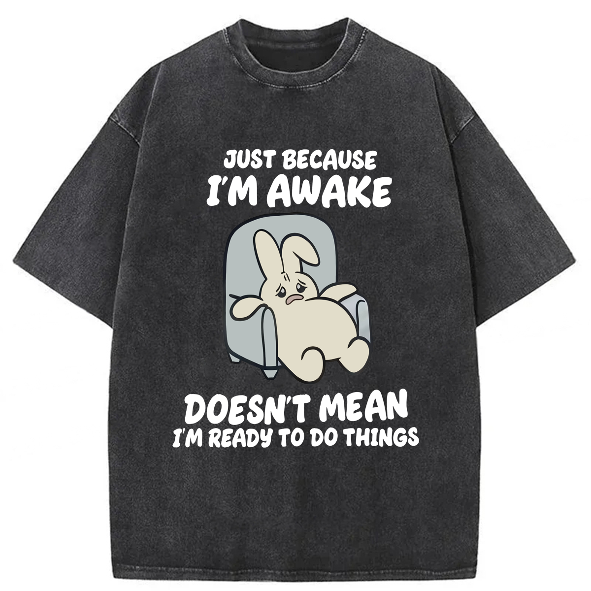 Tokyoviva I'm Not Ready To Do Things Washed T-shirt