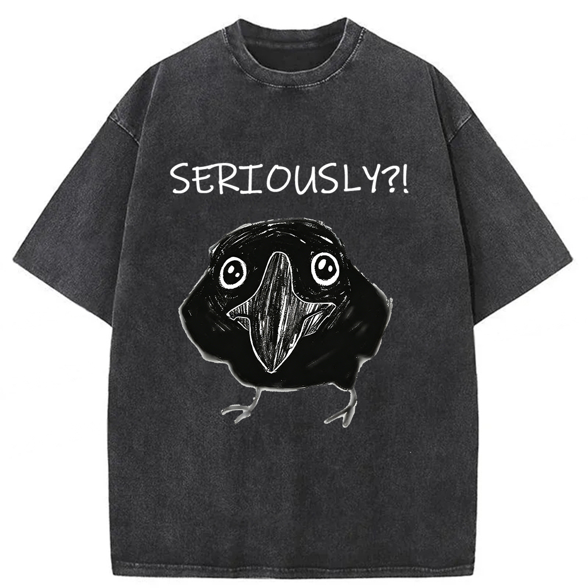 Tokyoviva Suspicious Crow Washed T-shirt