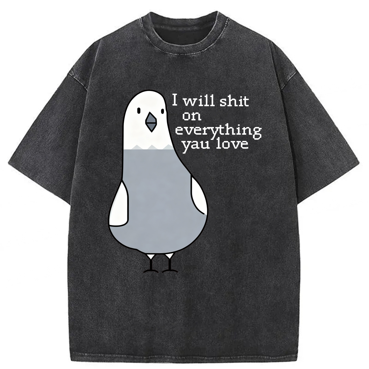 Tokyoviva I Will Shit On Everything You Love Washed T-shirt