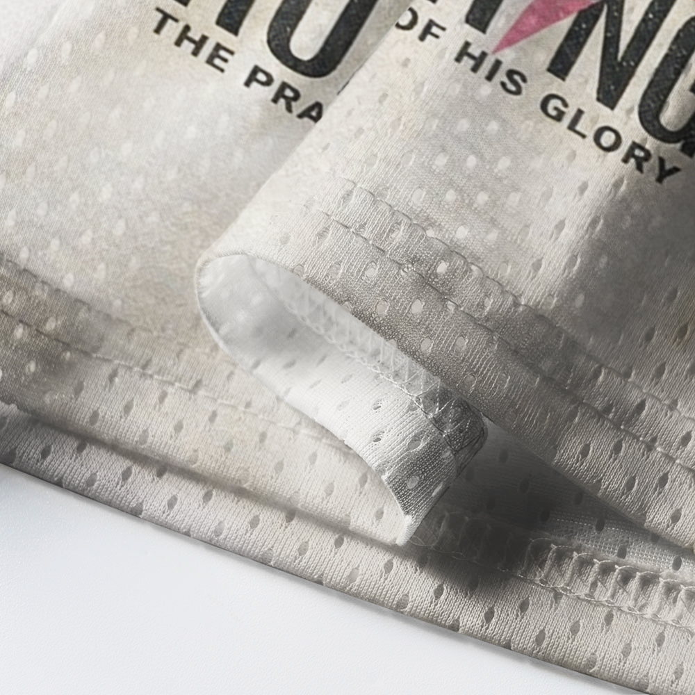 Baddiecat The Heavens Are Roaring The Praise Of His Clory Mesh Jersey