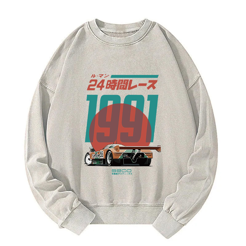 24-hour Racing Japanese Washed Sweatshirt