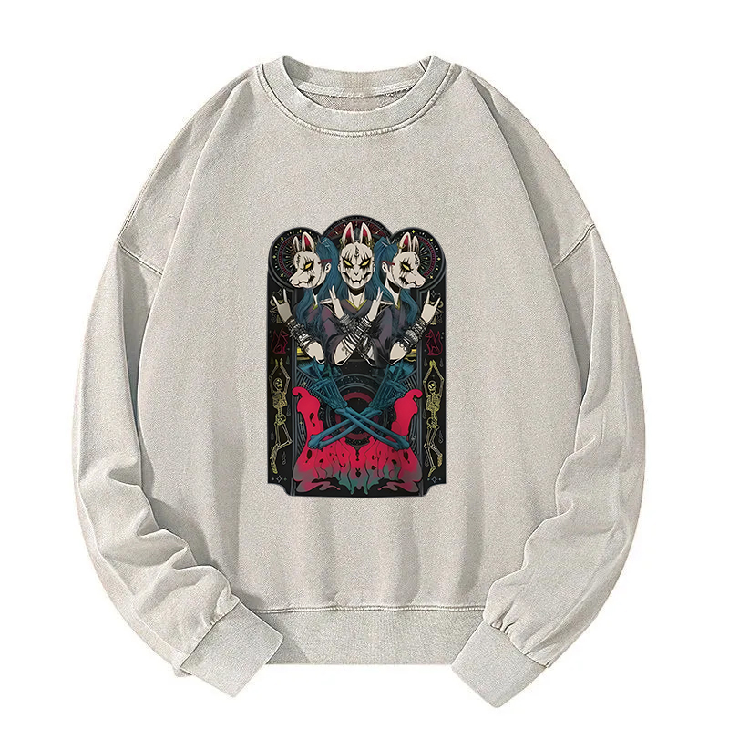 Babymetal Tour Washed Sweatshirt