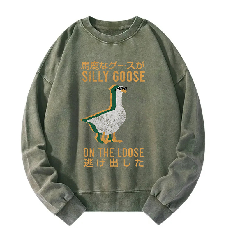Silly Goose Japanese Washed Sweatshirt