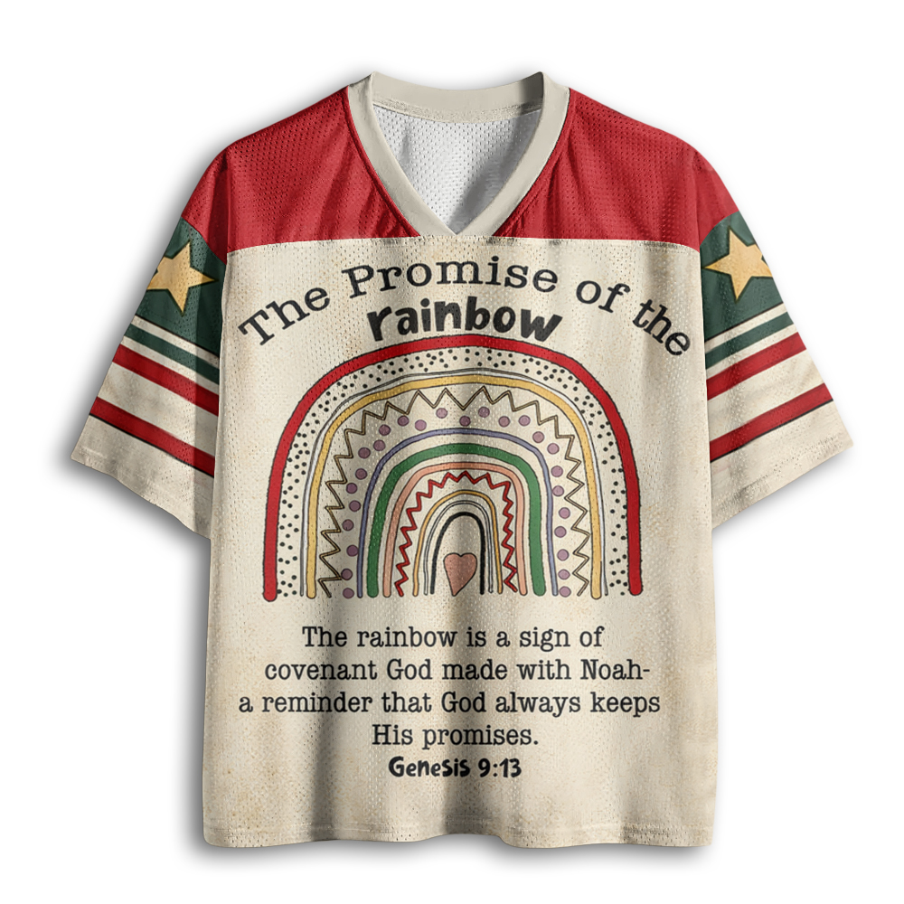 Baddiecat The Promise of the Rainbow Mesh Jersey